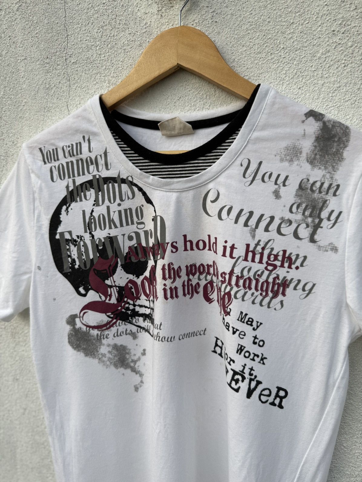 20471120 Gothic Grunge Poems 20471120 Skull Tee Size US S / EU 44-46 / 1 - 2 Thumbnail
