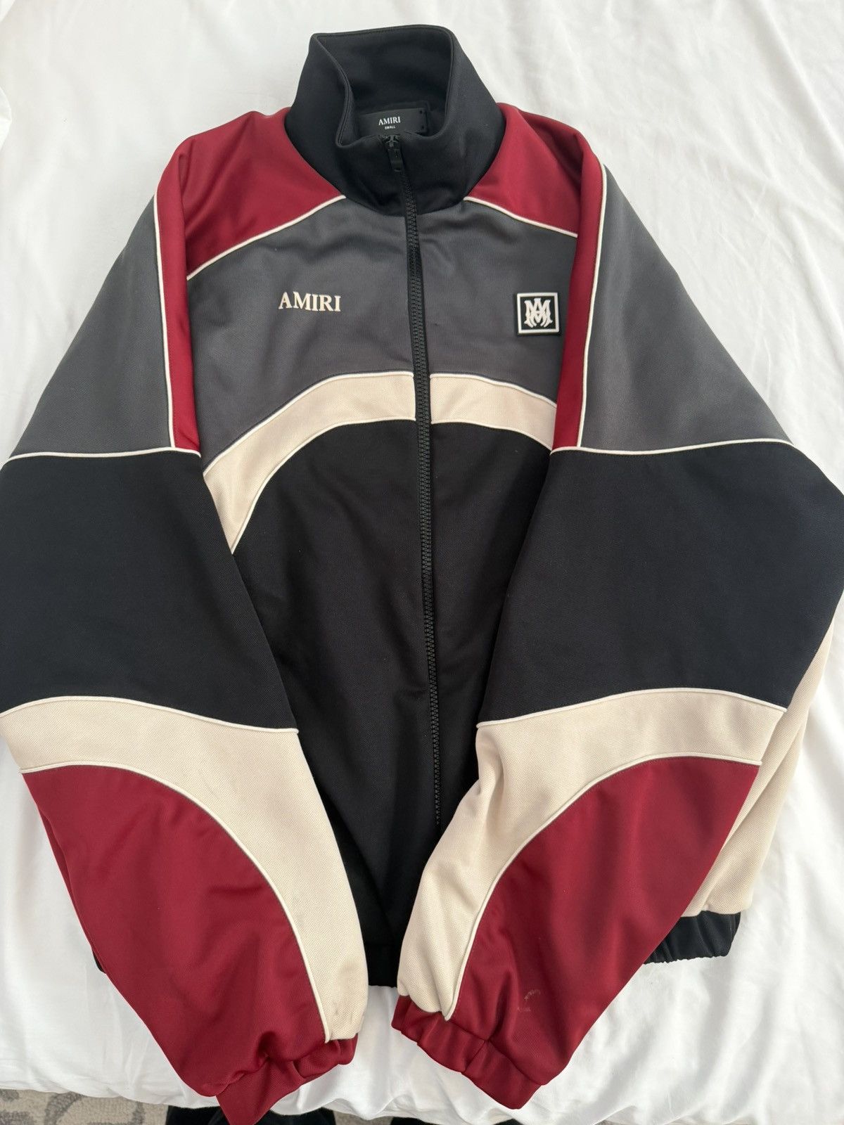 Amiri Amiri oversized panel track jacket Size US S / EU 44-46 / 1 - 1 Thumbnail