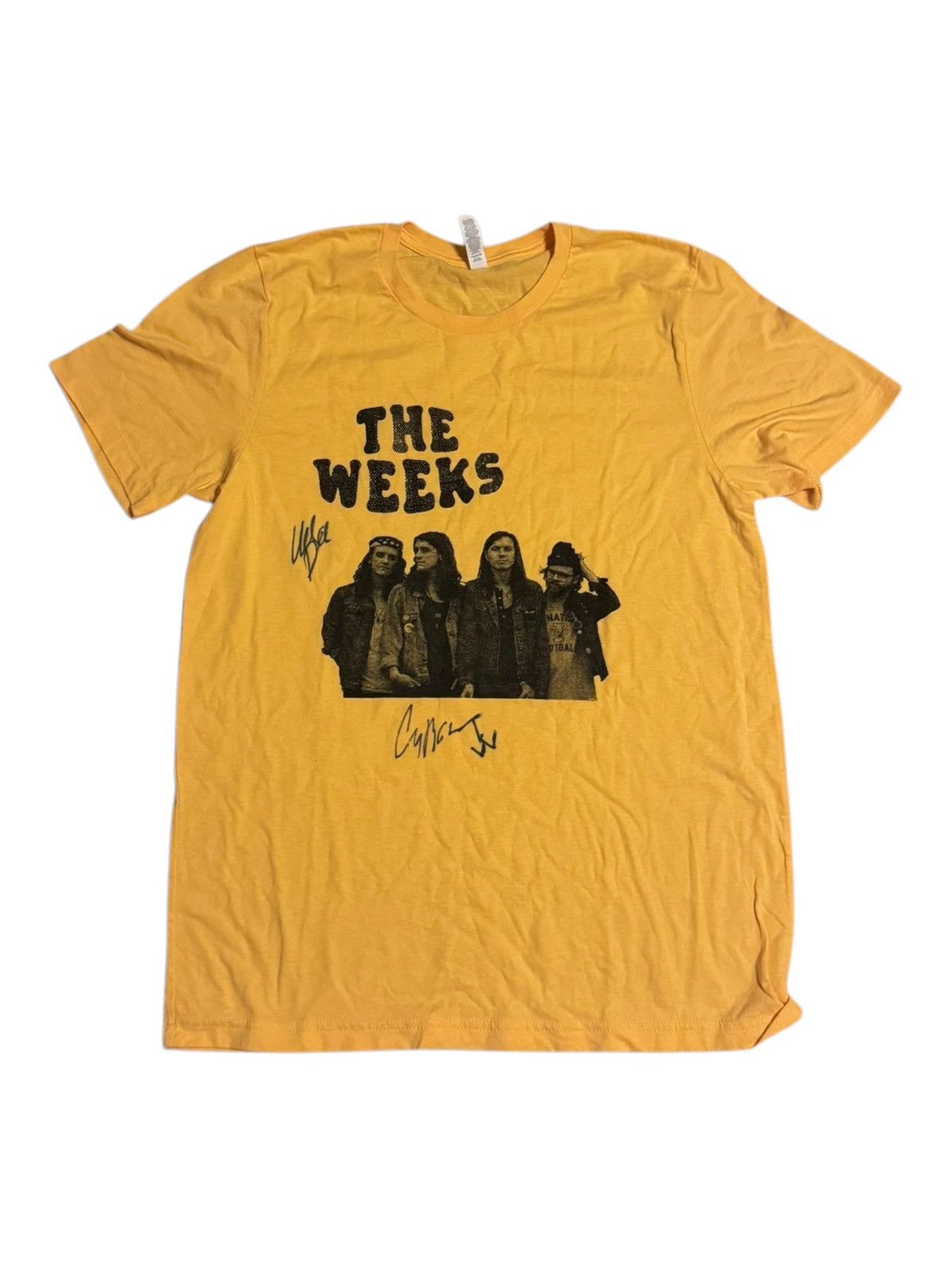 Canvas The Weeks Concert Shirt (Autographed) Size US L / EU 52-54 / 3 - 1 Thumbnail