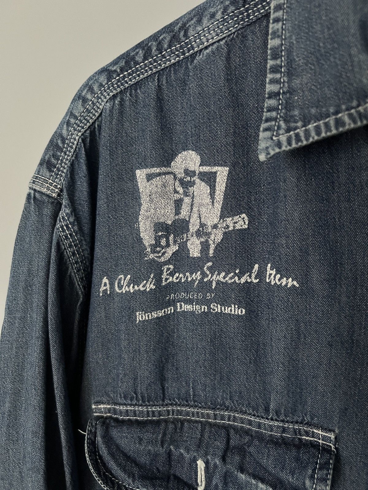 Levi's Vintage Clothing Ultra-rare vintage Levi’s denim shirt, 1980s. A Chuck Berry Size US L / EU 52-54 / 3 - 4 Thumbnail