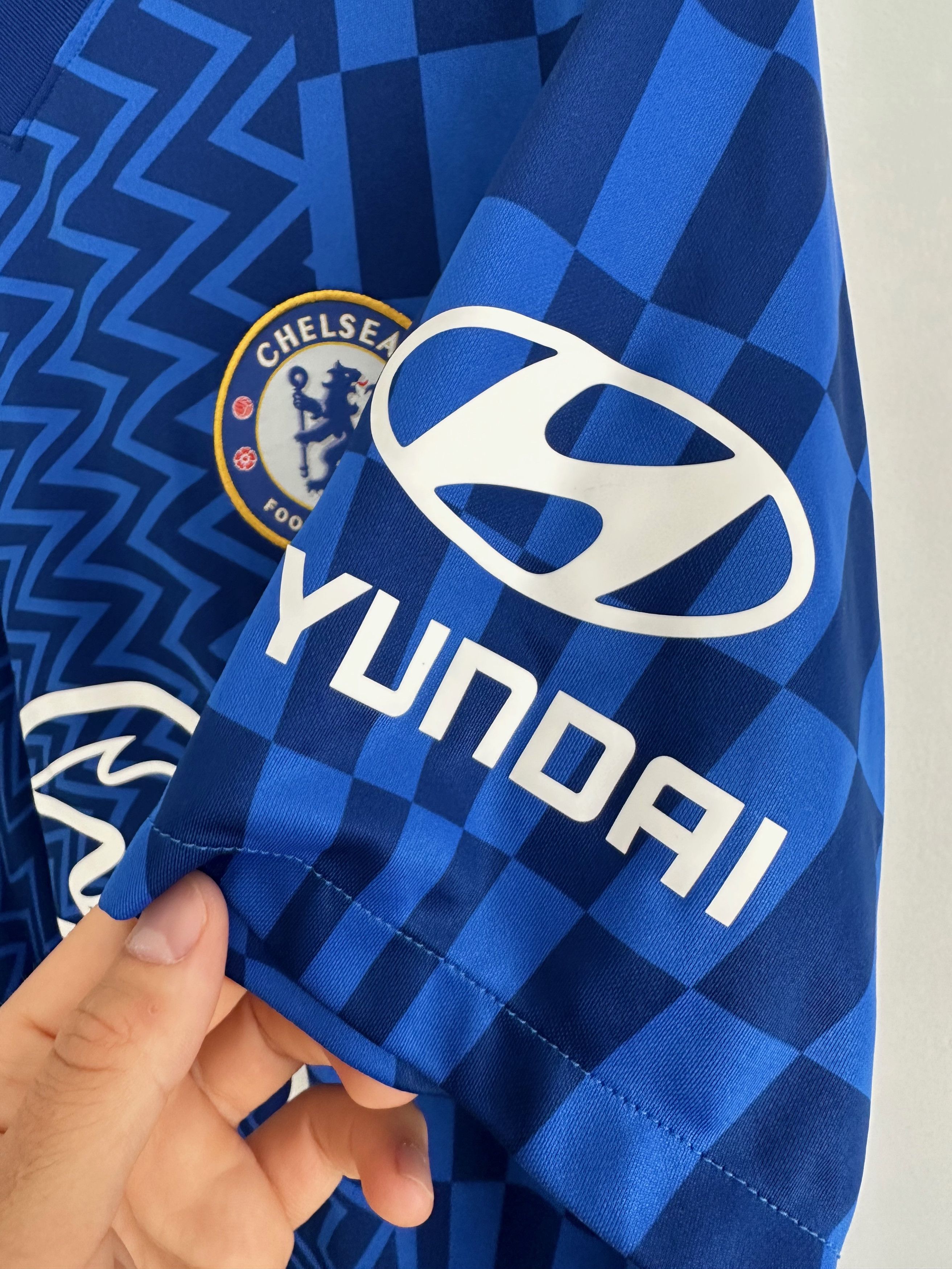Nike 2021 Nike Chelsea Home Soccer Football shirt jersey Size US L / EU 52-54 / 3 - 4 Thumbnail