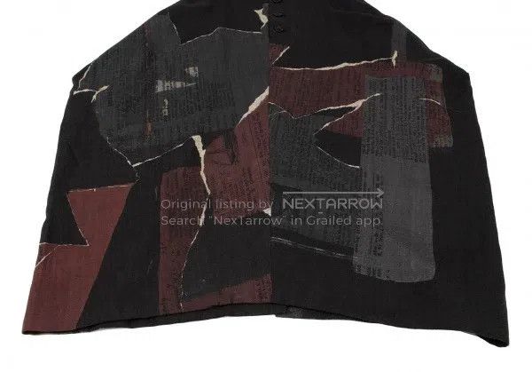 Yohji Yamamoto Yohji Yamamoto size 1 Dictionary Wool Front Button Half Ski Size 23" - 5 Thumbnail