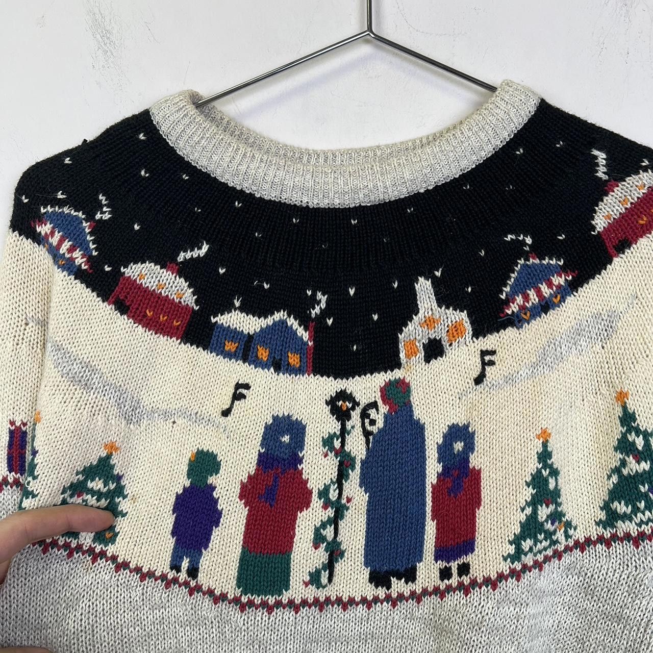 Woolrich Woolen Mills Vintage Holiday Sweater Woolrich Christmas 90s wool Size M / US 6-8 / IT 42-44 - 4 Thumbnail
