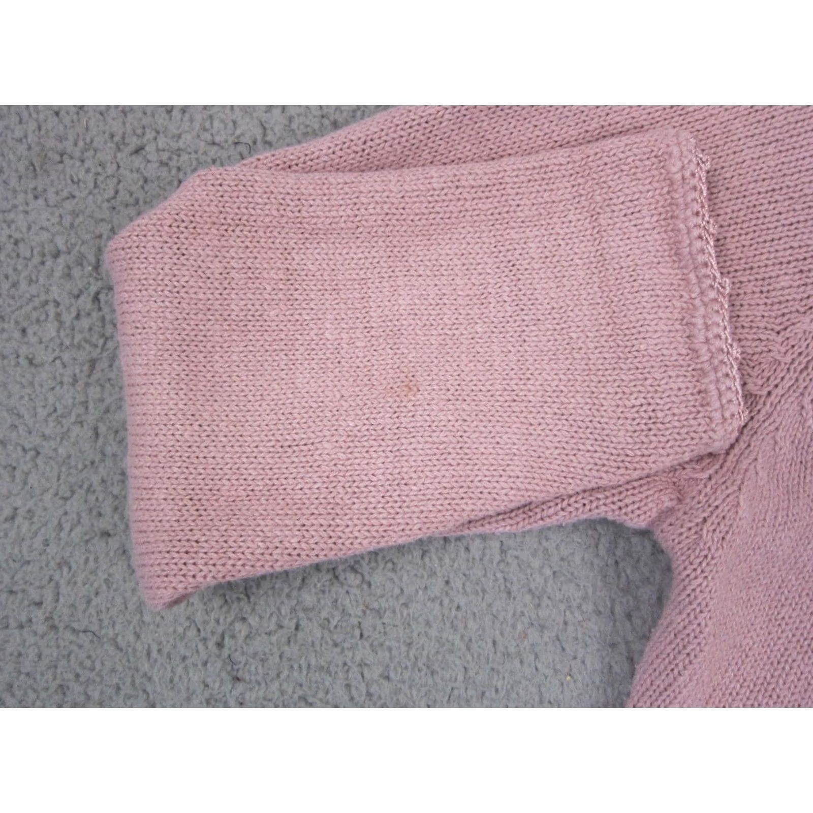 Vintage VINTAGE Willow Bay Cardigan Sweater Womens 2X Plus Pink Floral Knit Ladies 90s Size XXL / US 16-18 / IT 52-54 - 7 Thumbnail