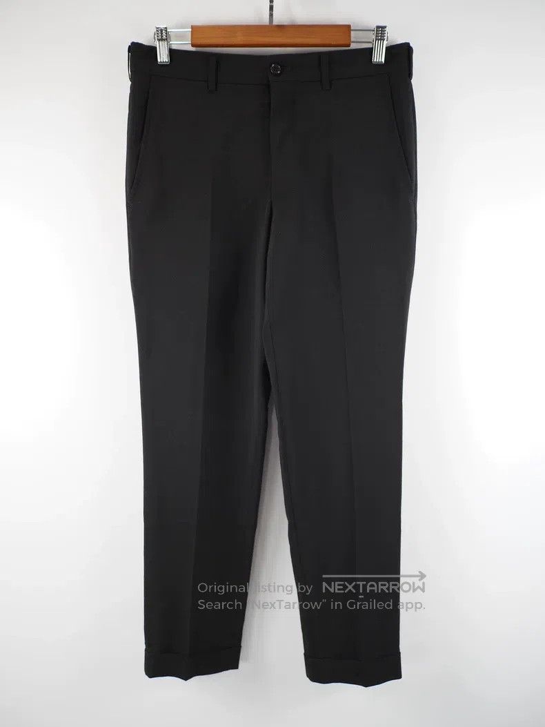 Comme des Garcons Comme Des Garcons size S Black wool blend casual pants in Size US 27 - 1 Thumbnail