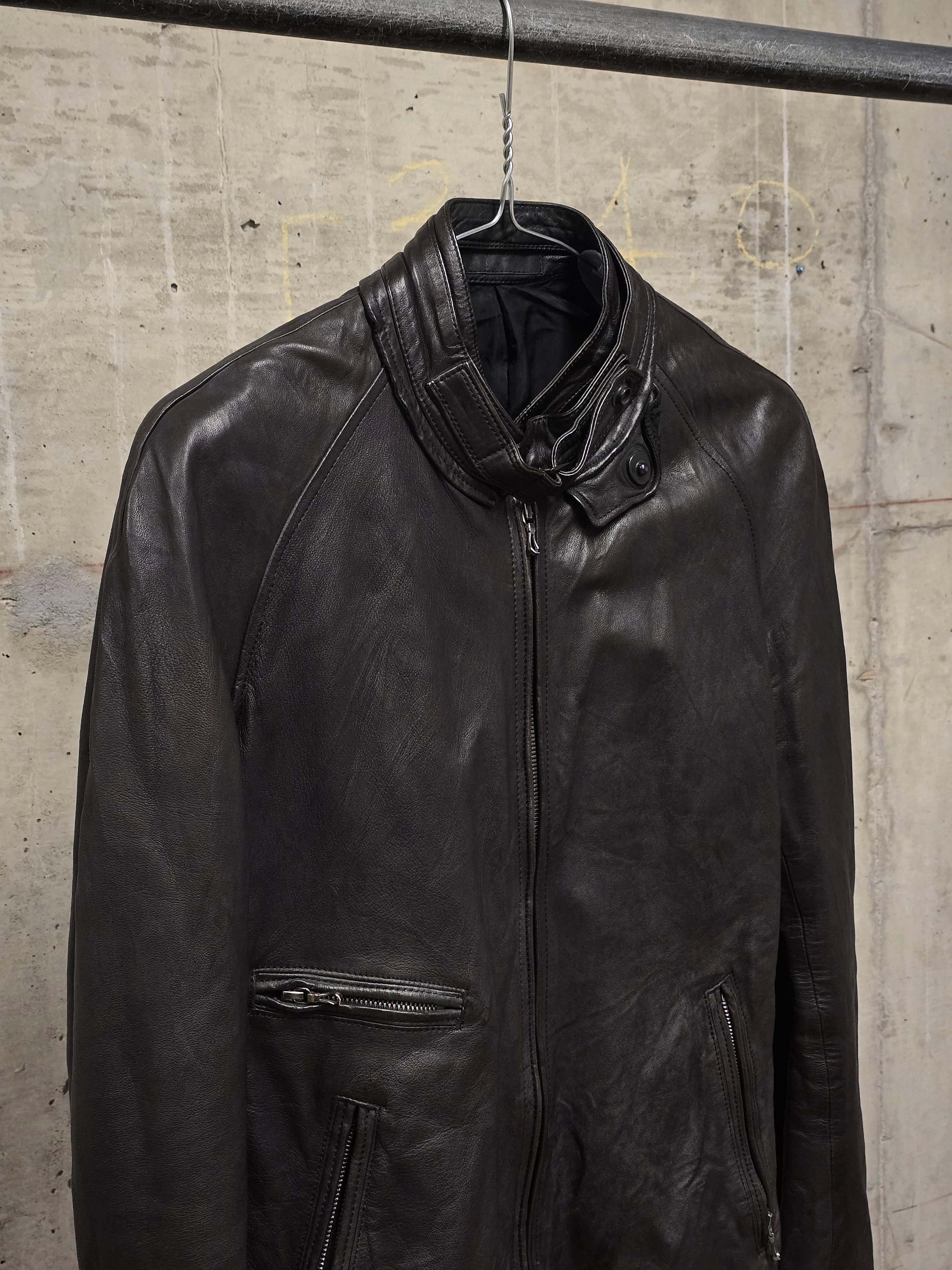 Julius Julius Dark Brown Lambskin Leather Jacket Size US XS / EU 42 / 0 - 2 Thumbnail