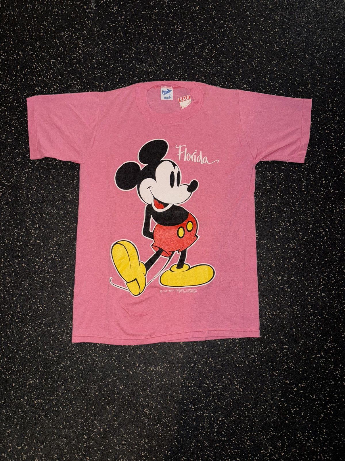 Velva Sheen NWT Vintage 80s Disney Velva Sheen Florida Mickey Mouse Tee Size US S / EU 44-46 / 1 - 1 Thumbnail