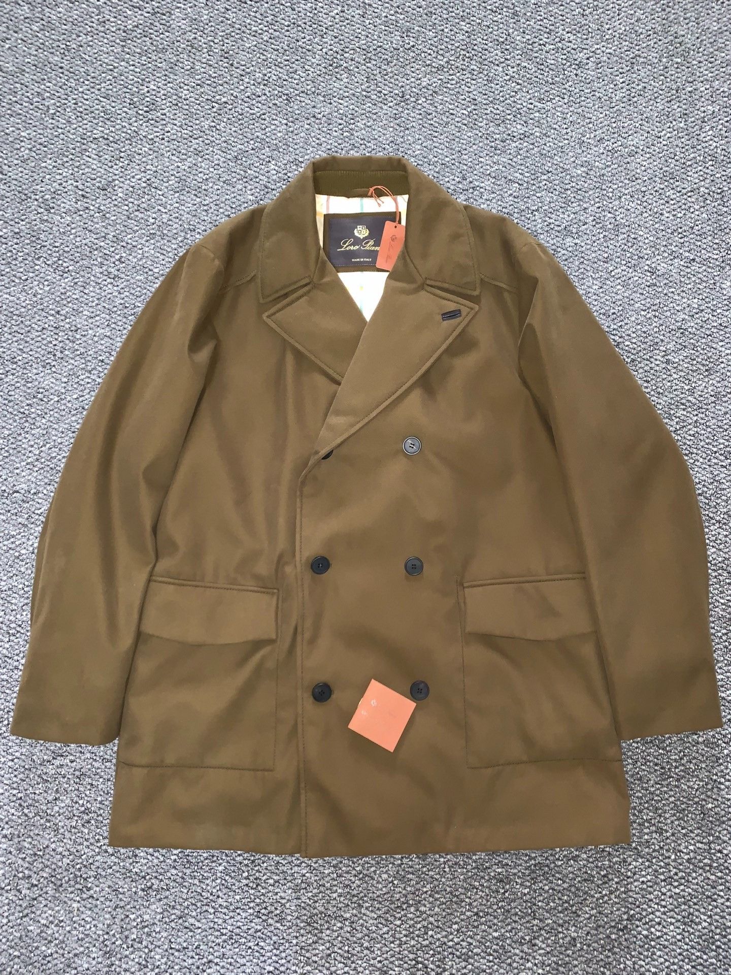 Loro Piana Trench Coat Jacket XL