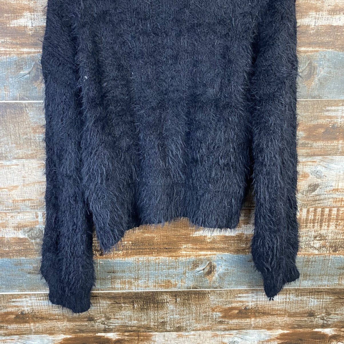 Homespun Knitwear DL Nice Claup Black shaggy fur Mohair Knitwear #C1110 Size M / US 6-8 / IT 42-44 - 14 Thumbnail