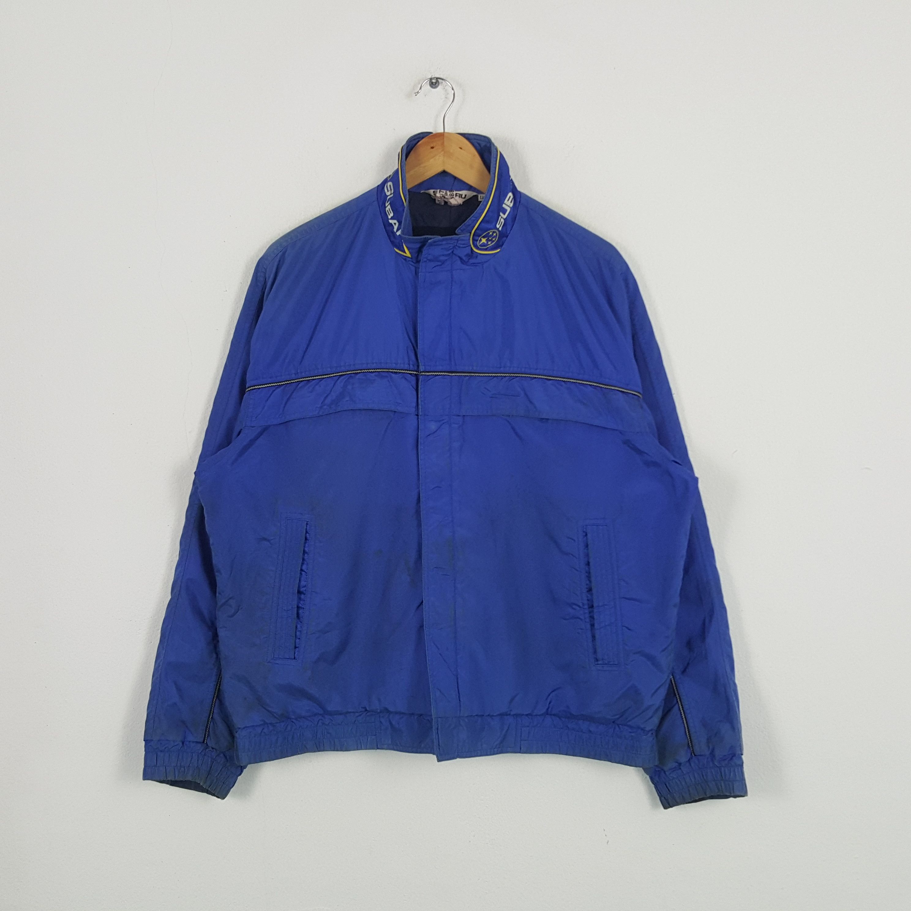Japanese Brand × Vintage Vintage Subaru Japanese Racing Team Jacket Size US XL / EU 56 / 4 - 1 Thumbnail