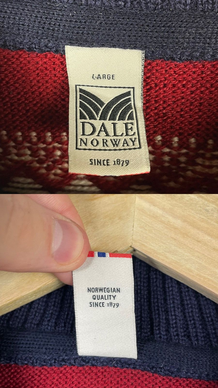Dale Of Norway Dale Of Norway Women’s Full Zip Wool Sweater Size L Size L / US 10 / IT 46 - 10 Thumbnail