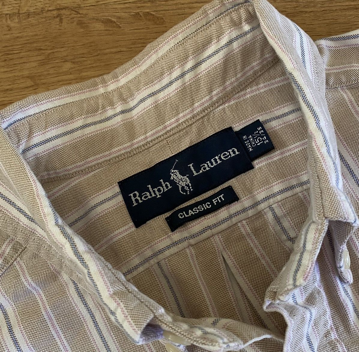 Polo Ralph Lauren Polo Ralph Lauren Oxford Shirt x Vintage Size US L / EU 52-54 / 3 - 4 Thumbnail