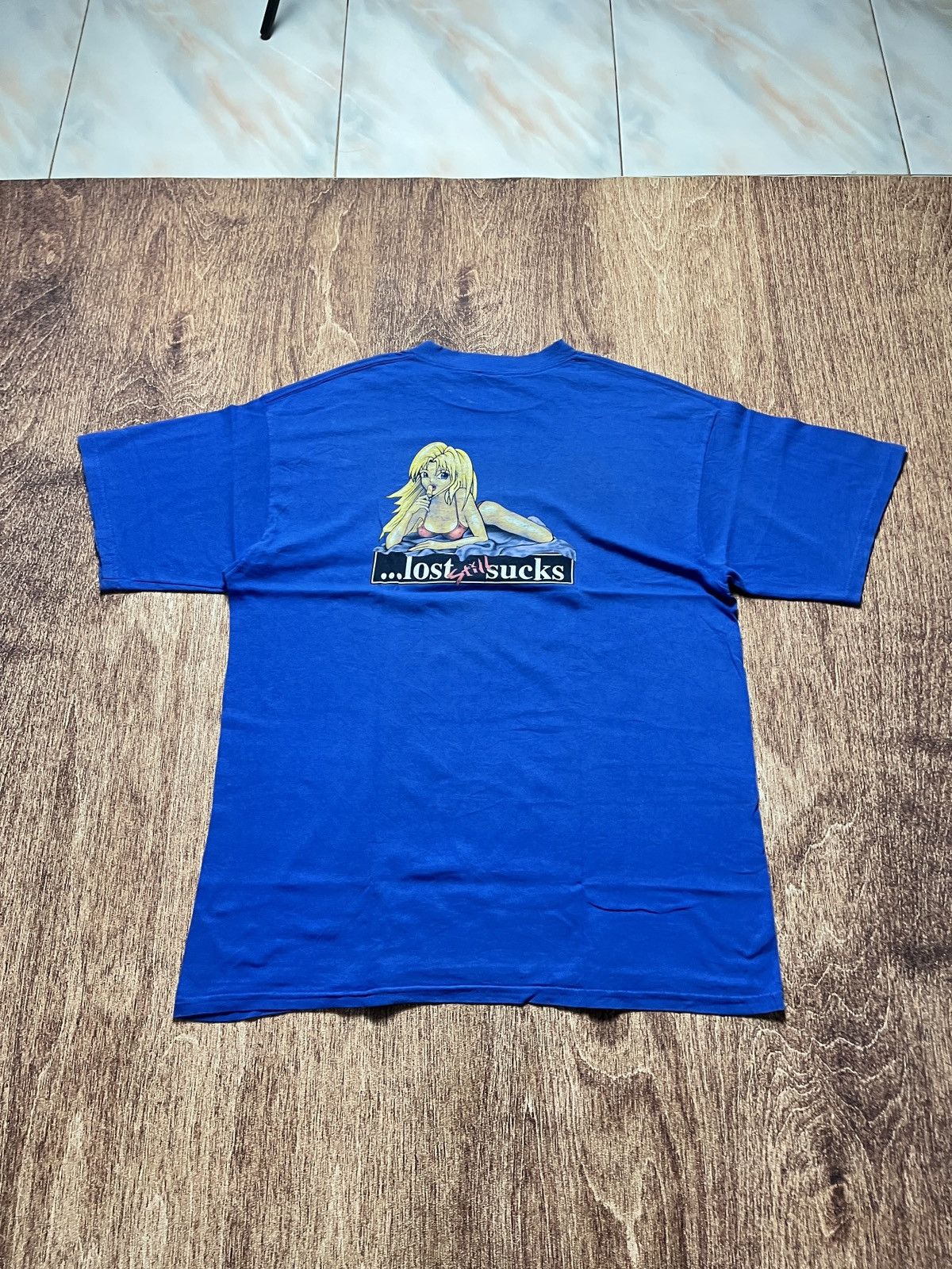 Lost Enterprises Lost enterprises lost sucks anime tshirt Size US L / EU 52-54 / 3 - 1 Thumbnail