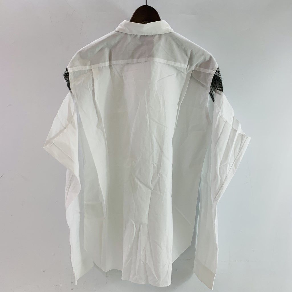 Comme des Garcons Homme Shirt Sleeve Design Button White Size US M / EU 48-50 / 2 - 7 Thumbnail