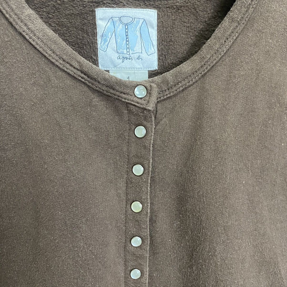 agnes b. Agnes B Paris jumper snap button Size S / US 4 / IT 40 - 15 Thumbnail