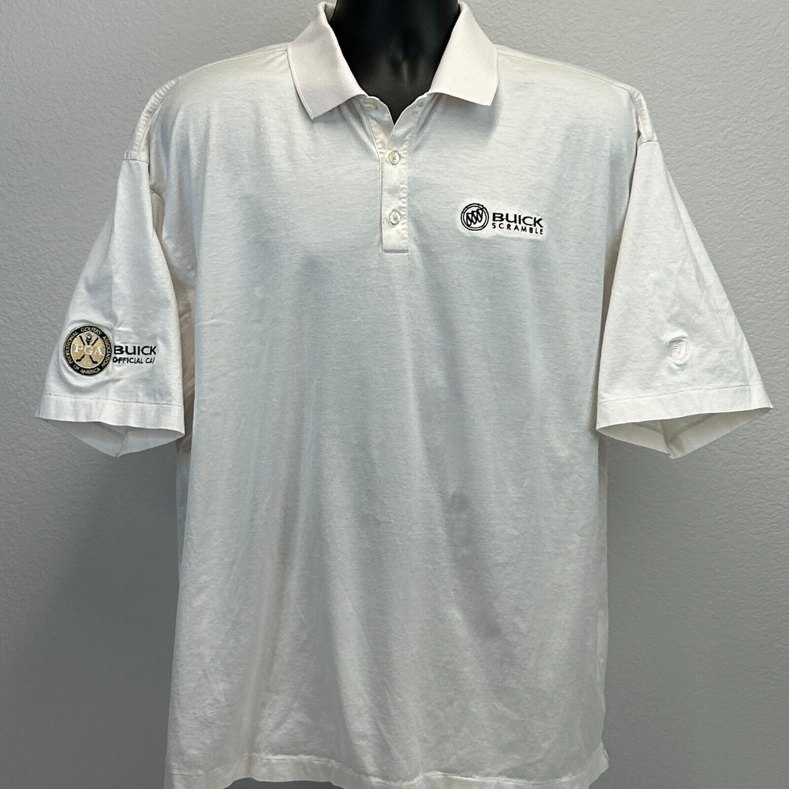 Nike Vintage Nike Golf Buick Scramble Polo Shirt PGA XL X-Large Size US XL / EU 56 / 4 - 2 Thumbnail