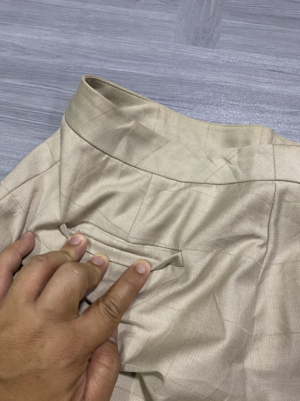Designer Vintage Calvin Klein Straight Cut Casual Pants Size US 31 - 21 Thumbnail