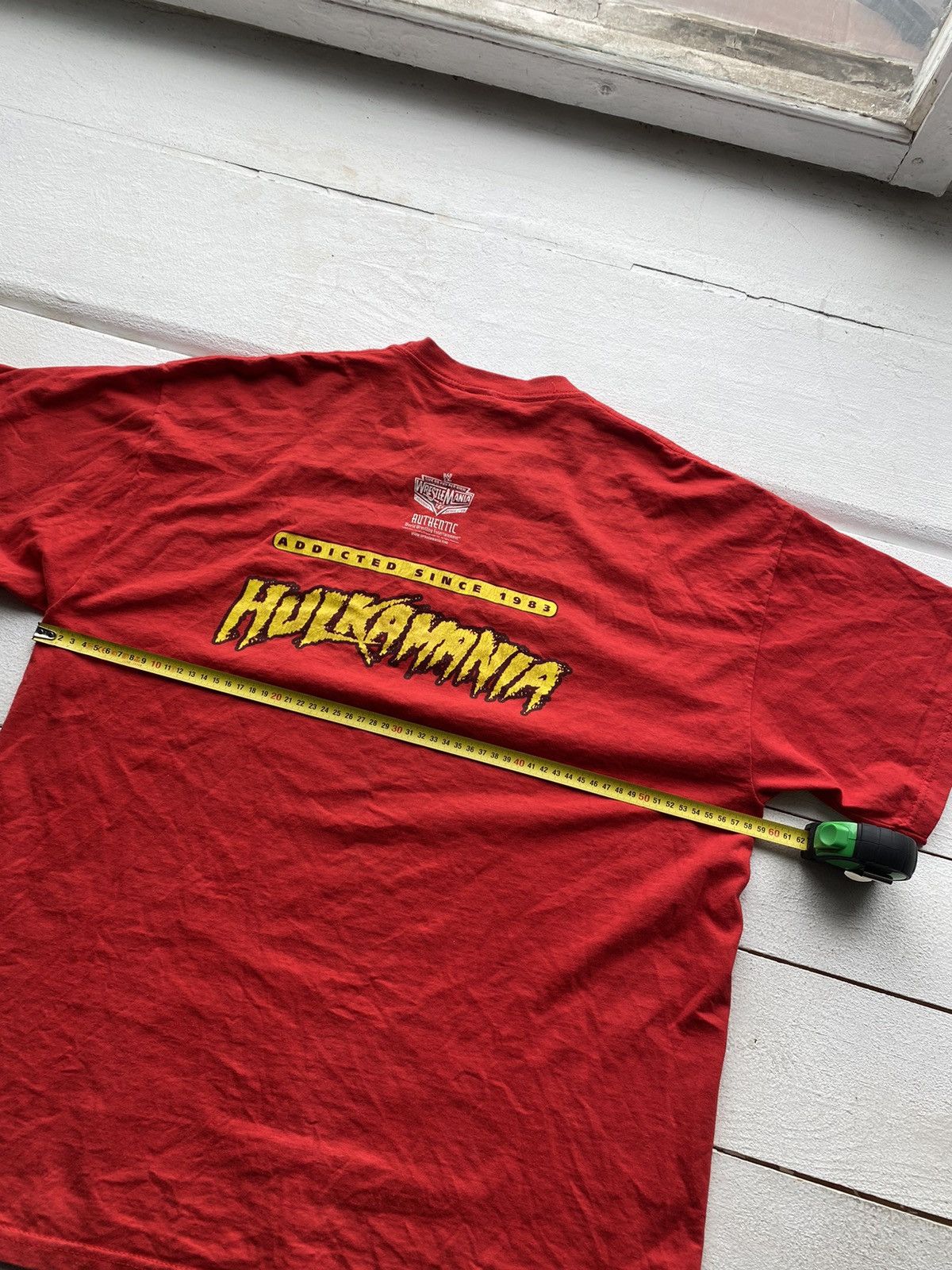 Vintage × WWE 2005 WWE Hulkamania Wrestling Mania Licensed Red Mens Shirt Size US XL / EU 56 / 4 - 10 Thumbnail