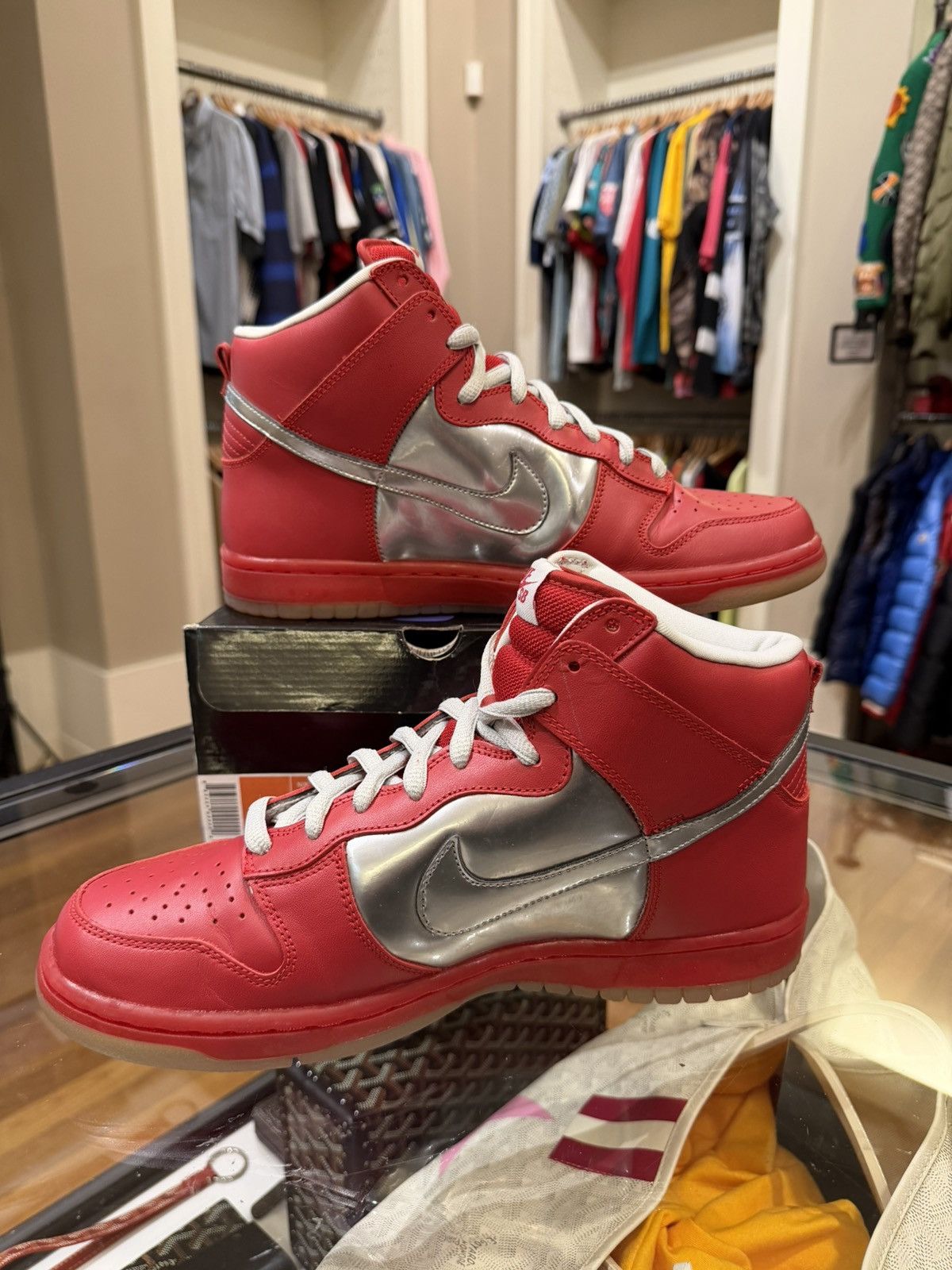Nike Nike Dunk High Premium SB 'Mork & Mindy' 2006 Size US 11 / EU 44 - 4 Thumbnail