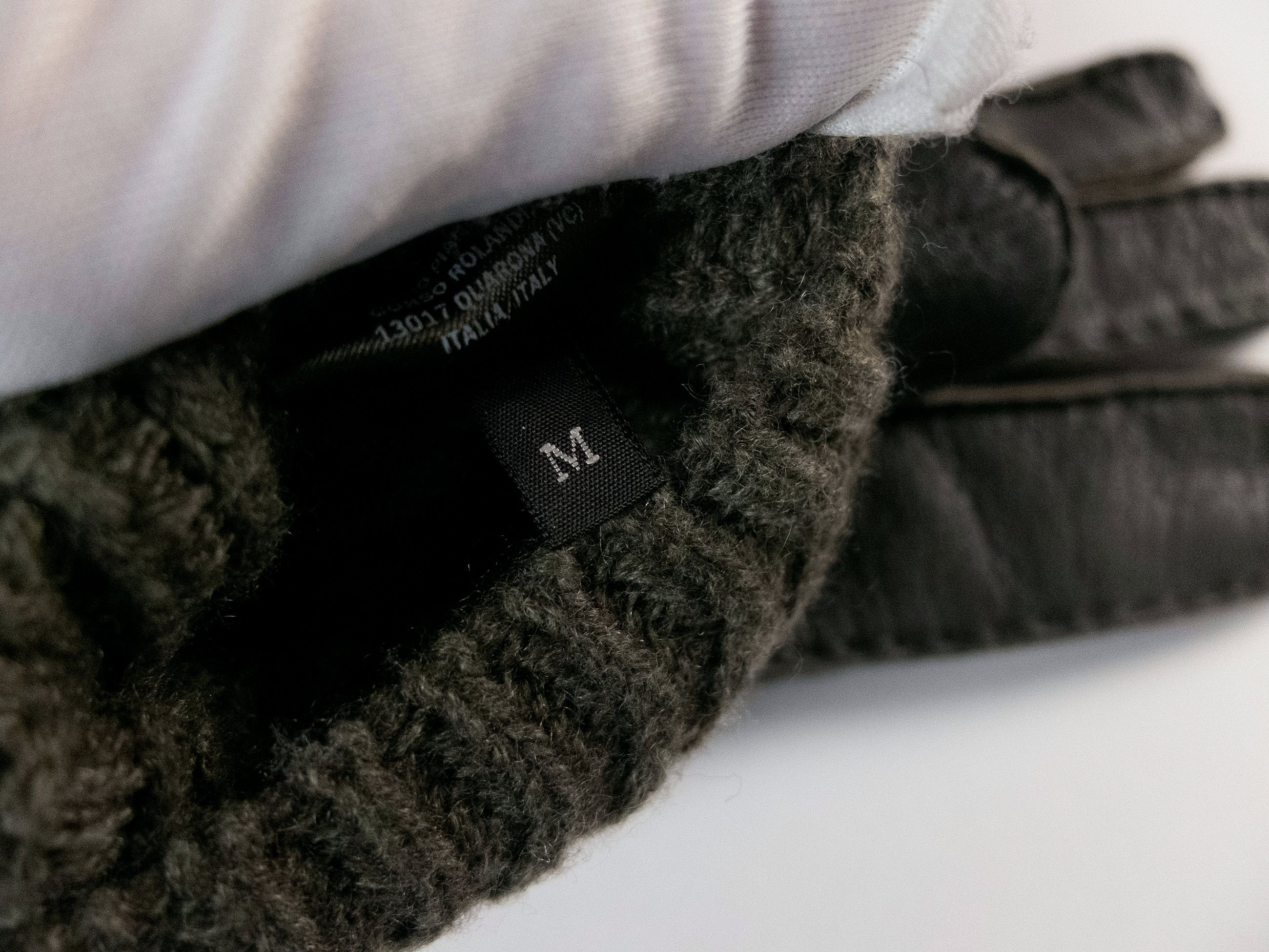 Loro Piana LORO PIANA green deer leather & baby cashmere gloves Medium Size ONE SIZE - 7 Thumbnail
