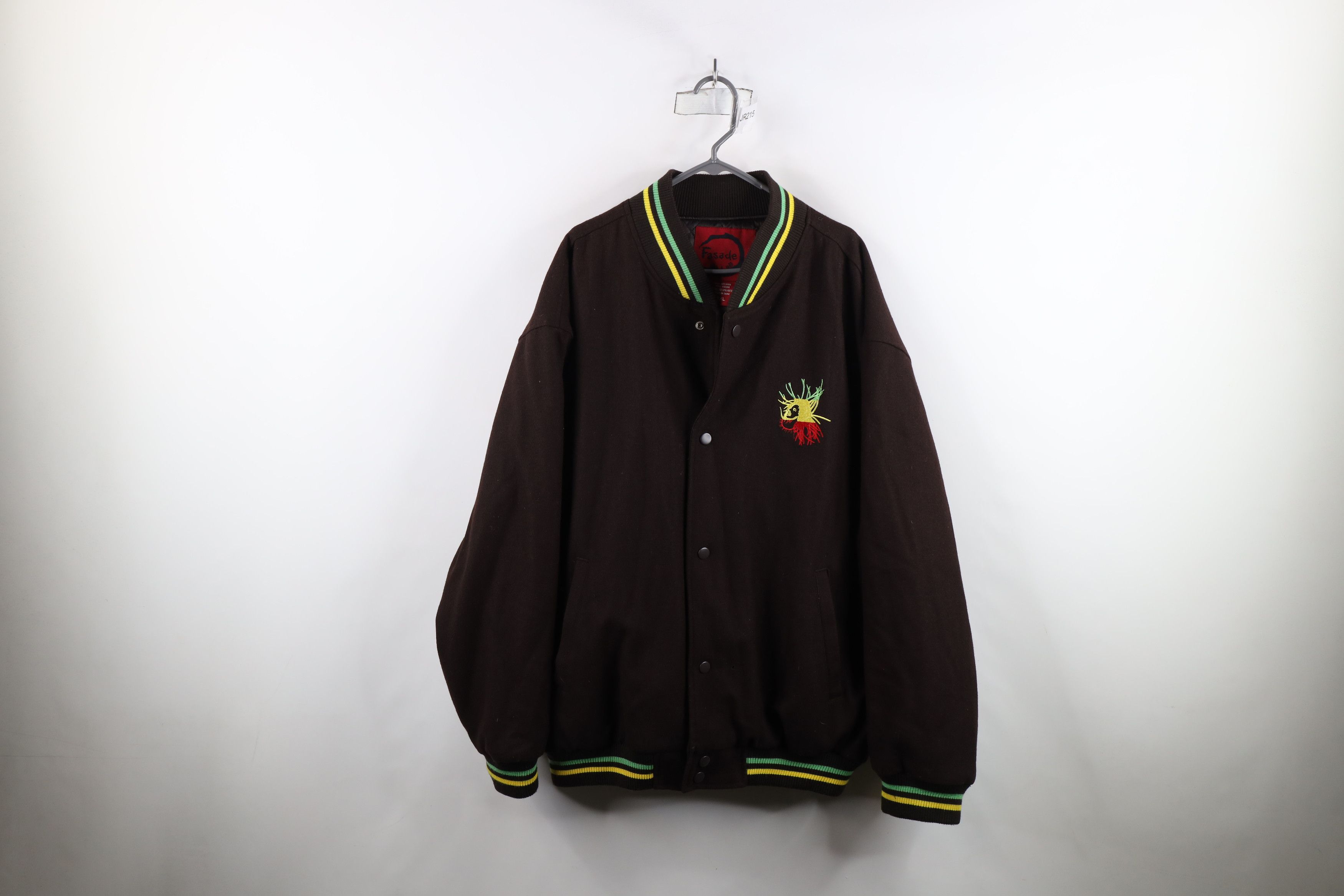 Vintage Vintage 90s Y2K Streetwear Rastafarian Jamaica Jacket Size US XXL / EU 58 / 5 - 1 Thumbnail