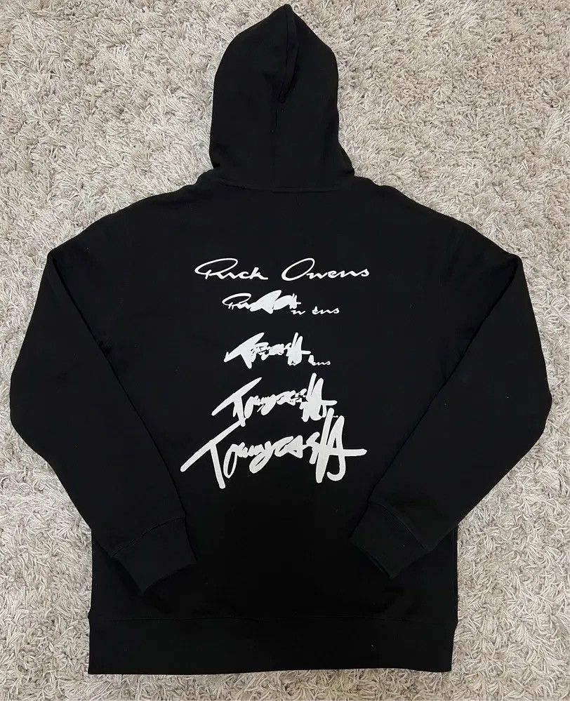 image of Rick Owens Hoodie Tommy Cash 2019 Black, Men's (Size Small)