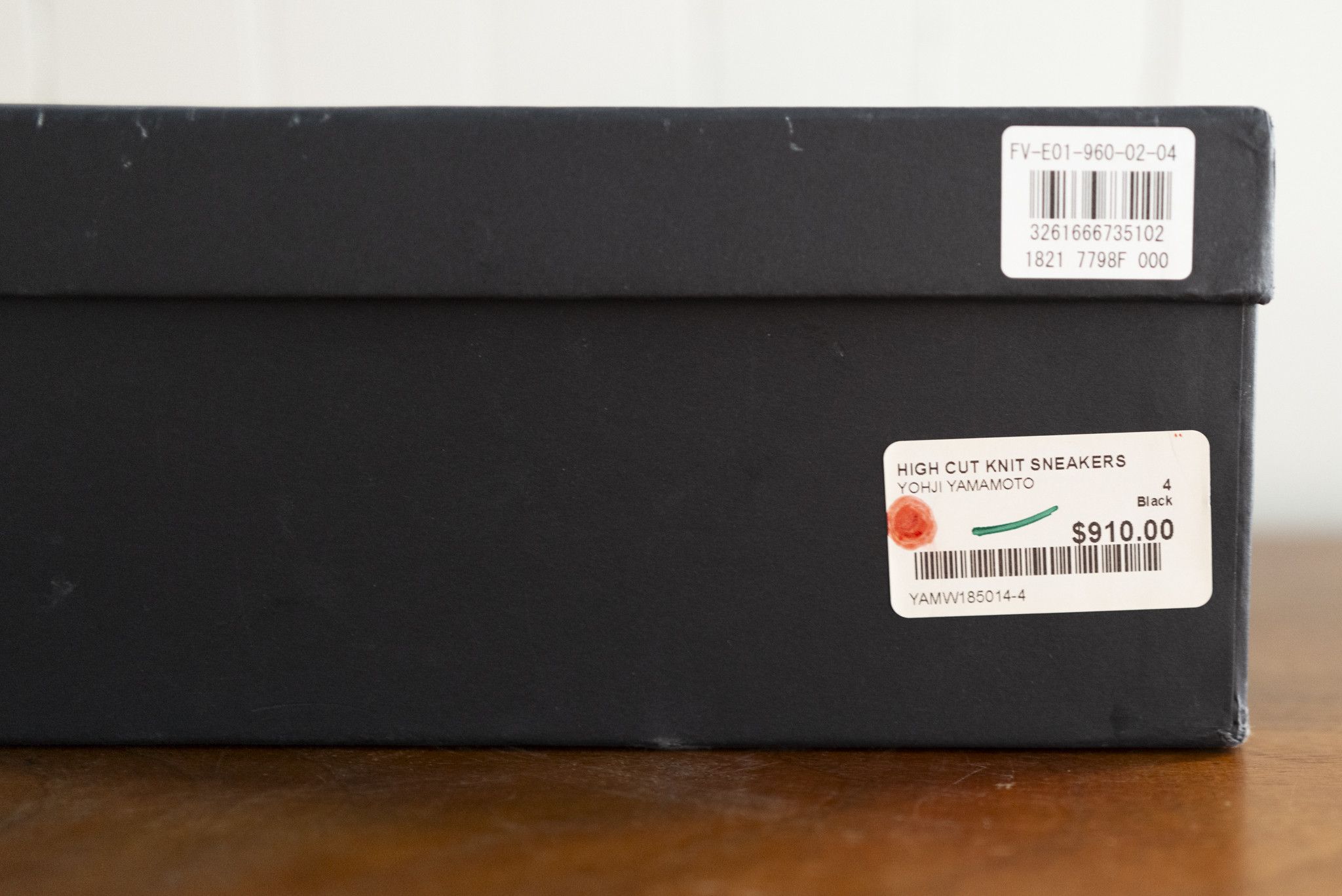 Yohji Yamamoto YOHJI YAMAMOTO HIGH CUT KNIT SNEAKERS SZ 6 WOMENS/4 MENS NIB Size US 6 / IT 36 - 6 Thumbnail
