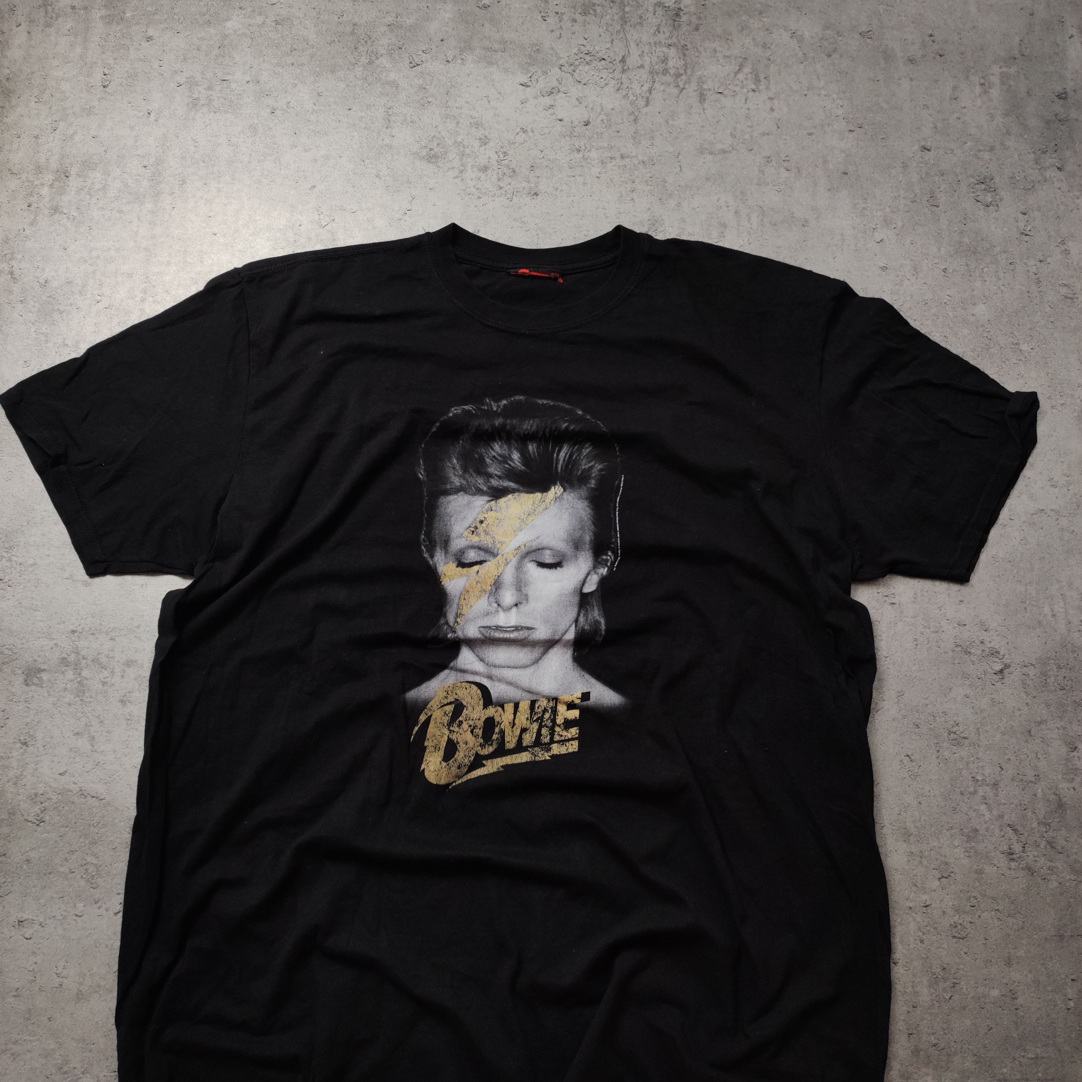 Band Tees × Vintage RARE 90s Licence David Bowie Merch Tour Promo Tee Size US XXL / EU 58 / 5 - 2 Thumbnail