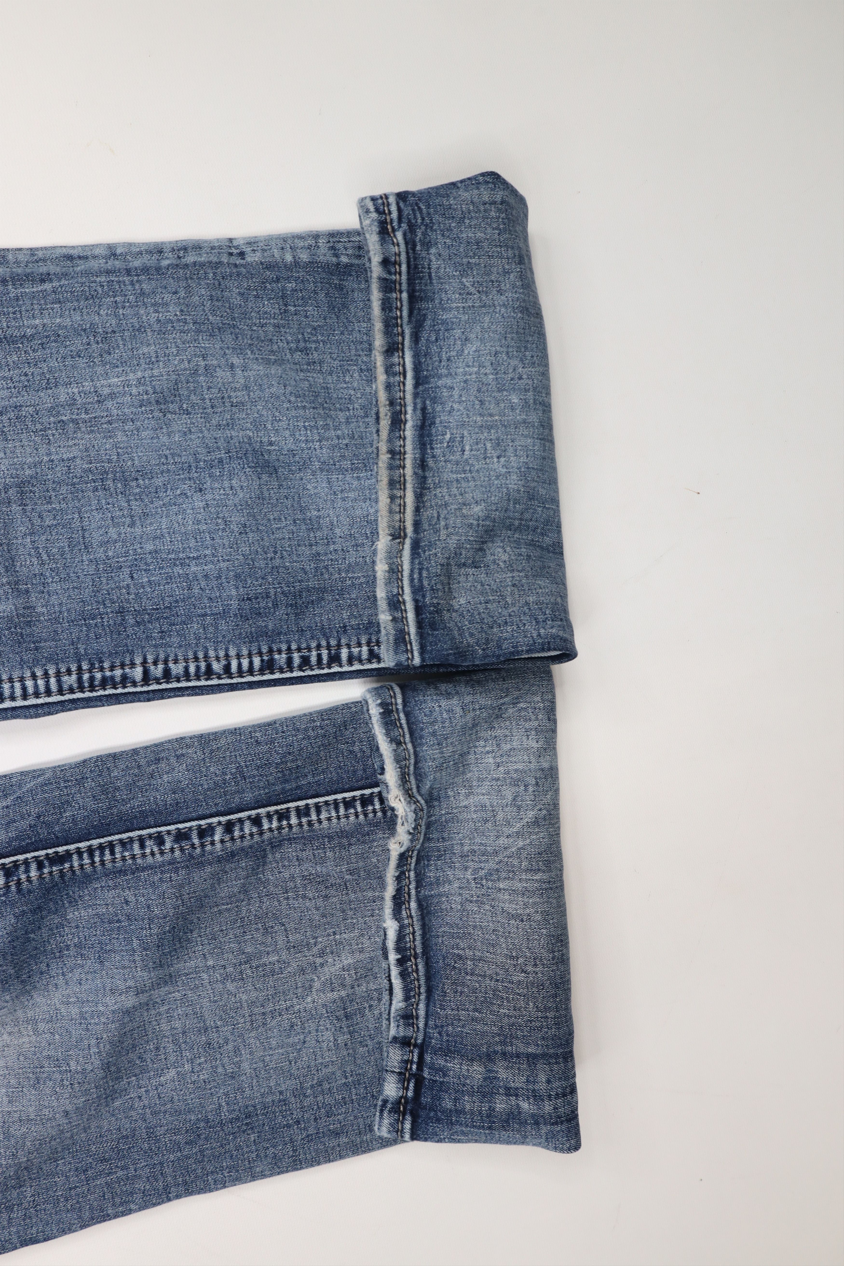 Rock Revival × Vintage Rock Revival Jeweled Pecola Easy Boot Flared Denim Jeans Size 34" / US 12 / IT 48 - 5 Thumbnail