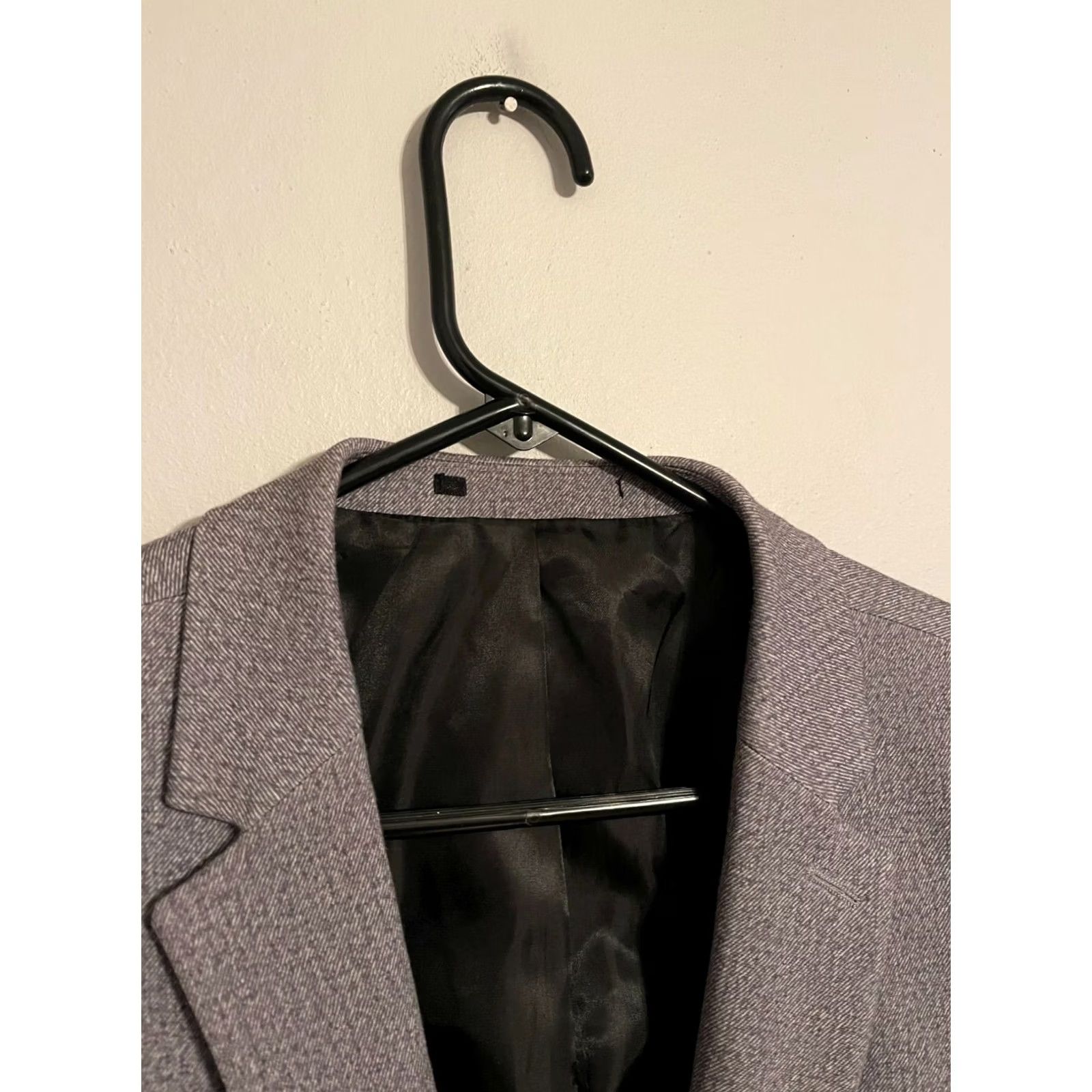 Topman Topman Mens Sport Coat Jacket - Gray Polyester Blend Blazer - 40 Size Size 40R - 5 Thumbnail
