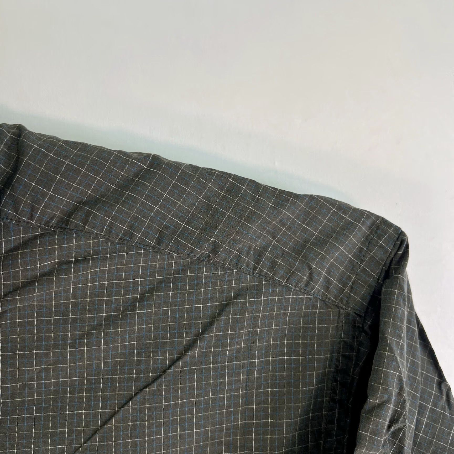 Brooks Brothers VINTAGE Brooks Brothers Checked Short Sleeve Button-Down Shirt Men Large Green Cotton Casual Summer 90s Mens Size US L / EU 52-54 / 3 - 3 Thumbnail