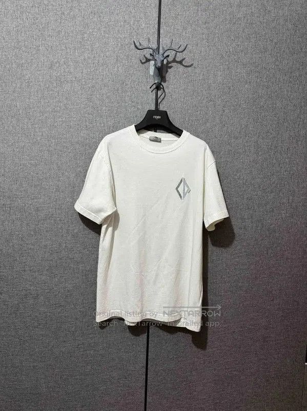 Dior Dior Men's Embroidered Logo T-Shirt . Size US M / EU 48-50 / 2 - 1 Thumbnail