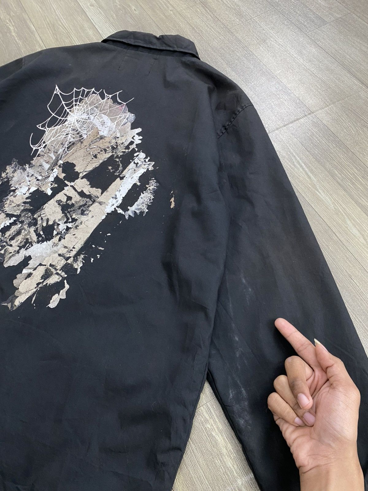 Yohji Yamamoto AW20 S’yte Yohji Yamamoto x Junji Ito Tomie Coach Jacket Size US L / EU 52-54 / 3 - 3 Thumbnail