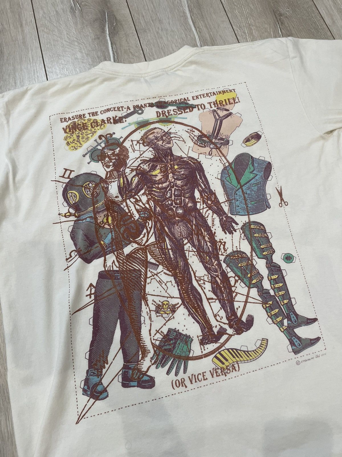 Other VINTAGE 1992 ERASURE Phantasmagorical T-Shirt Size XXL RARE Size US XXL / EU 58 / 5 - 6 Thumbnail