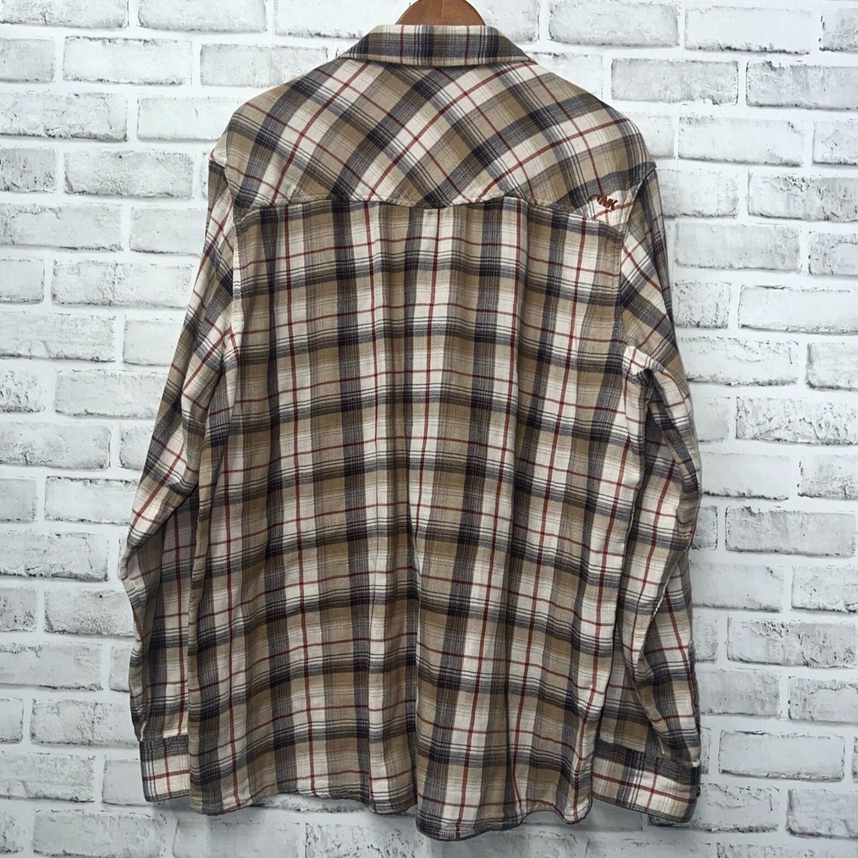 Mountain Khakis Mountain Khakis Beige Lightweight Flannel Mens Relaxed Fit Size XL Size US XL / EU 56 / 4 - 5 Thumbnail