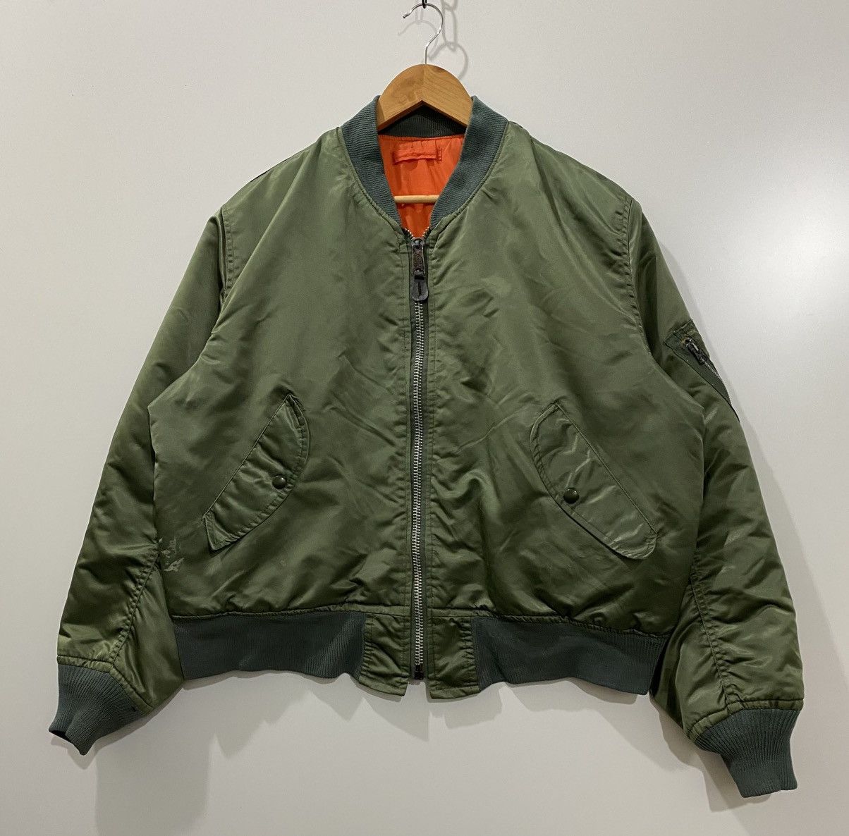 Uniform Bridge JACKET FLYERS’MAN ITERMEDIATE MA-1 Size US L / EU 52-54 / 3 - 2 Thumbnail