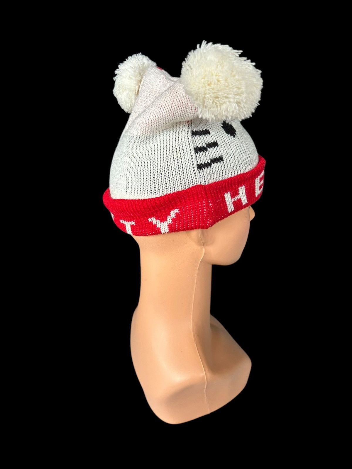 Japanese Brand × Kapital × Vintage Hello Kitty Horn Devil Beanie Hats Size ONE SIZE - 4 Thumbnail
