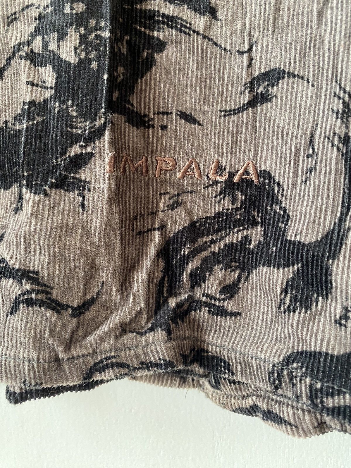 If Six Was Nine Y2k IMPALA CORDUROY ZIPPER LONG SHIRT Size US L / EU 52-54 / 3 - 10 Thumbnail