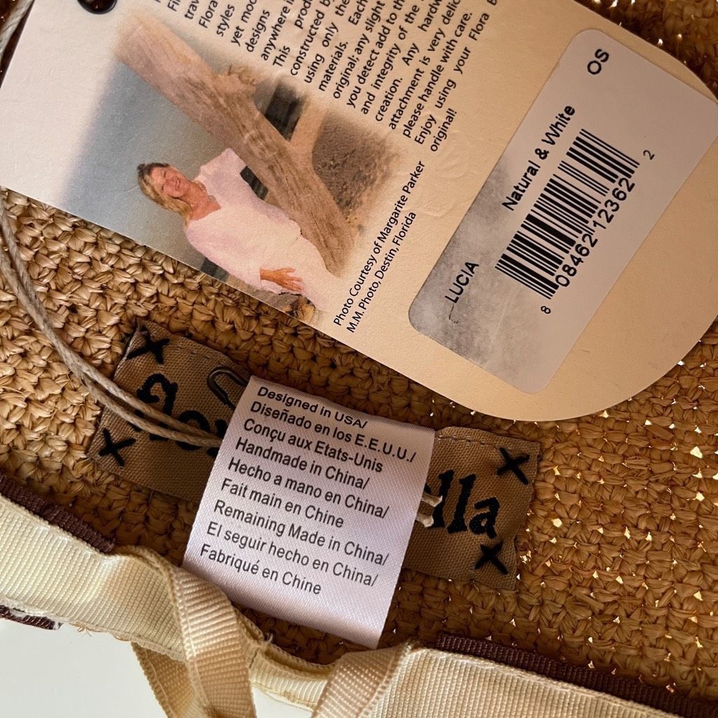 Other florabella Lucia Brim Sunhat in Natural & White Size ONE SIZE - 11 Thumbnail