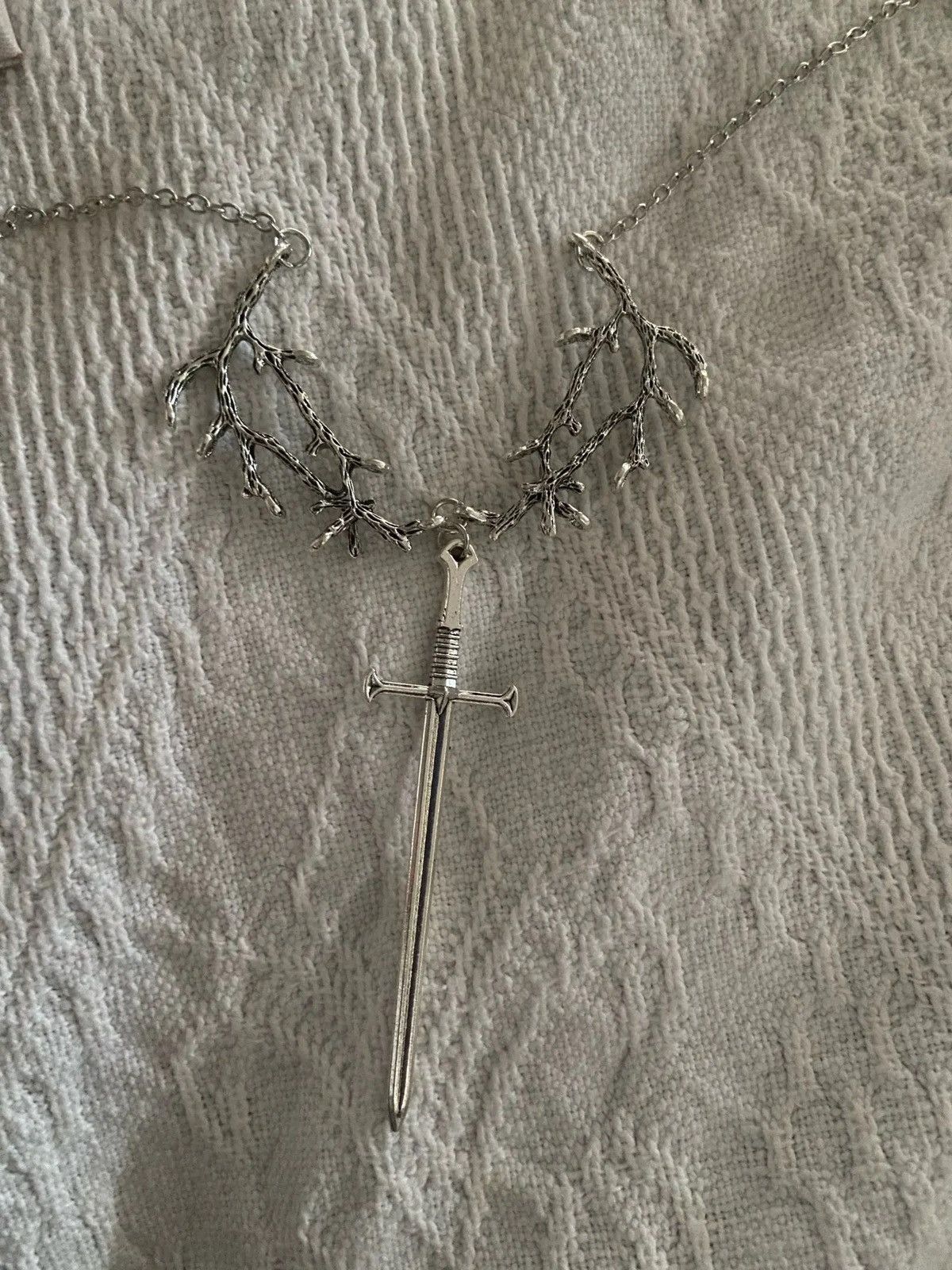 Jewelry Viking necklace chain with tree branch Size ONE SIZE - 5 Thumbnail