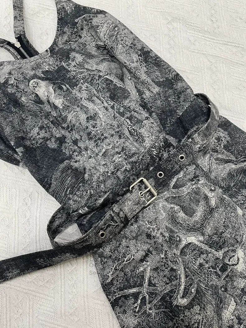 Dior Dior Zoo printed suspender skirt Size XXS / US 00 / IT 34 - 2 Thumbnail