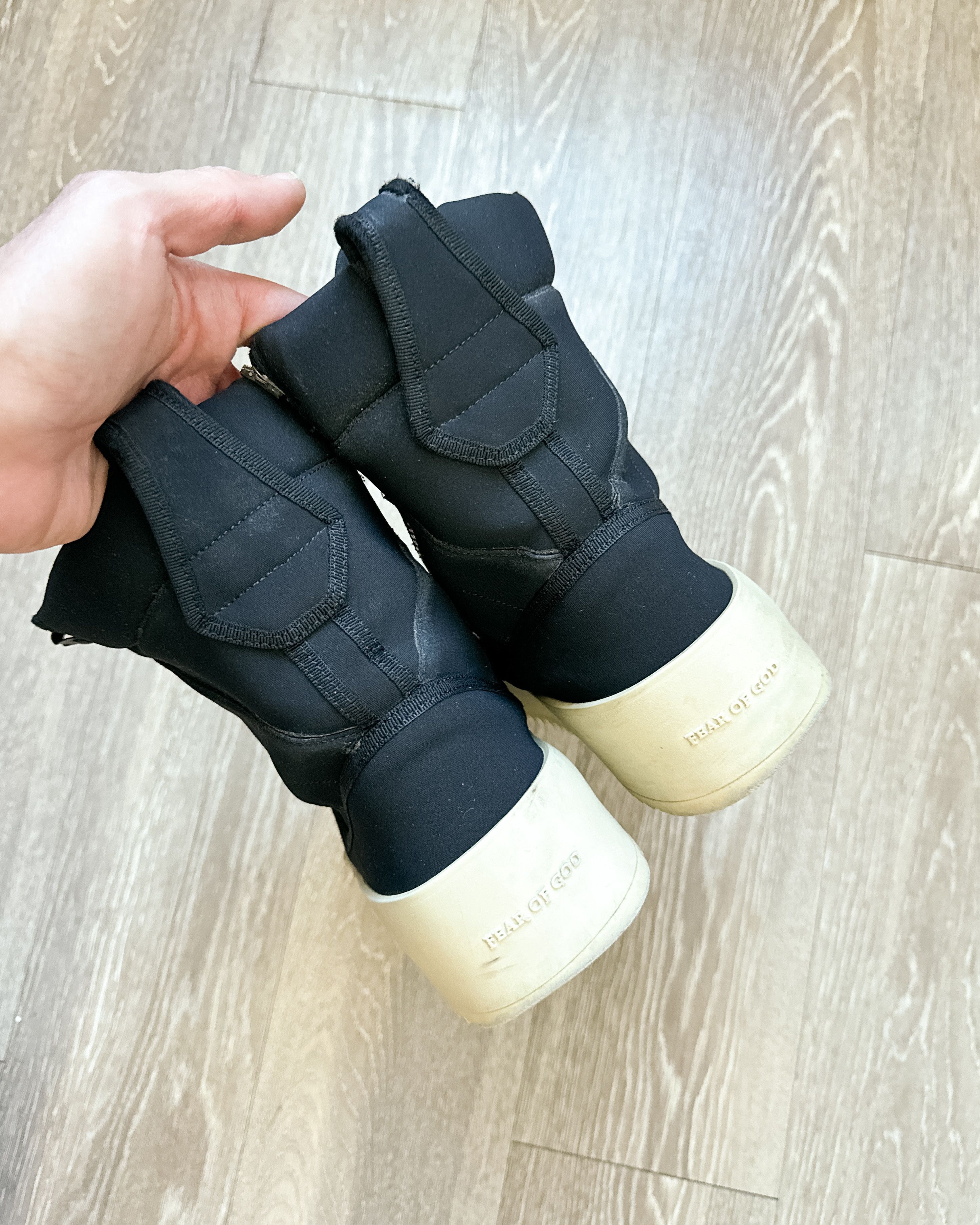 Fear of God Fear of God OG Military Sneakers Boots Men's 44 Nylon Black Size US 11 / EU 44 - 5 Thumbnail
