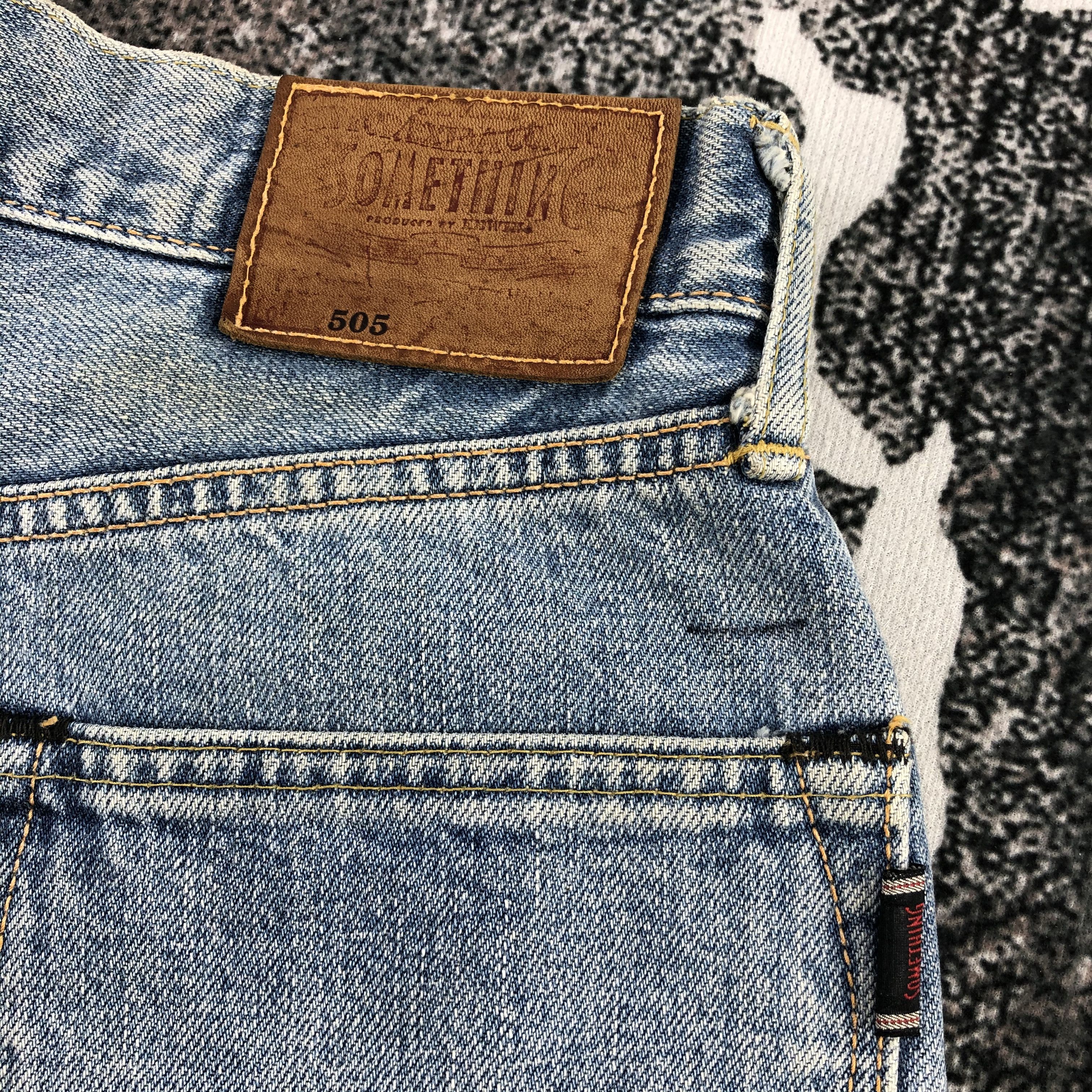 Edwin Size 25x30 Vintage Something Edwin 505 Jeans Selvedge Denim Size 25" / US 0 / IT 36 - 5 Thumbnail