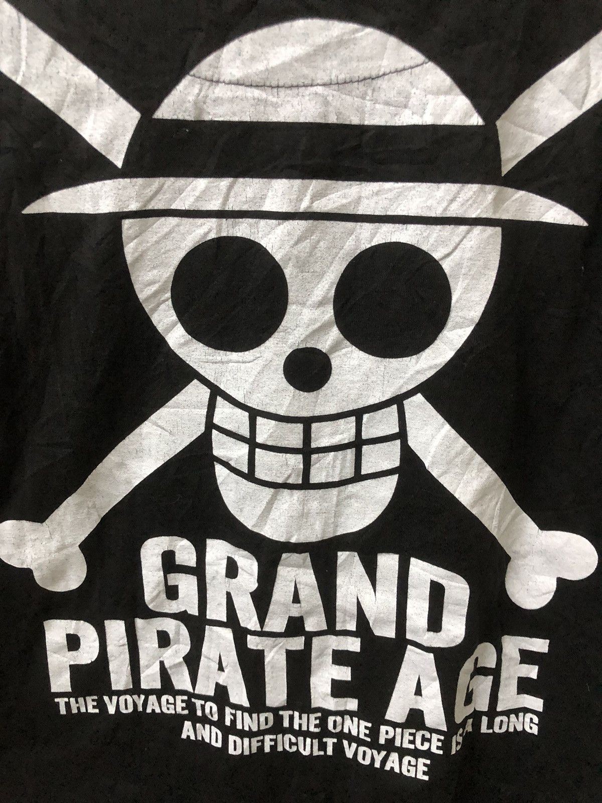Anime × Japanese Brand × One Piece One Piece Anime Big logo Backhit ‘Difficult Voyage’ Size US L / EU 52-54 / 3 - 9 Thumbnail