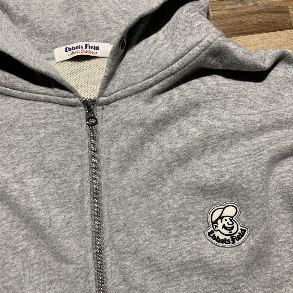 Ebbets Field Flannels Ebbets Field Flannel Small Logo Embriodered Zip Hooded Size US XL / EU 56 / 4 - 3 Thumbnail