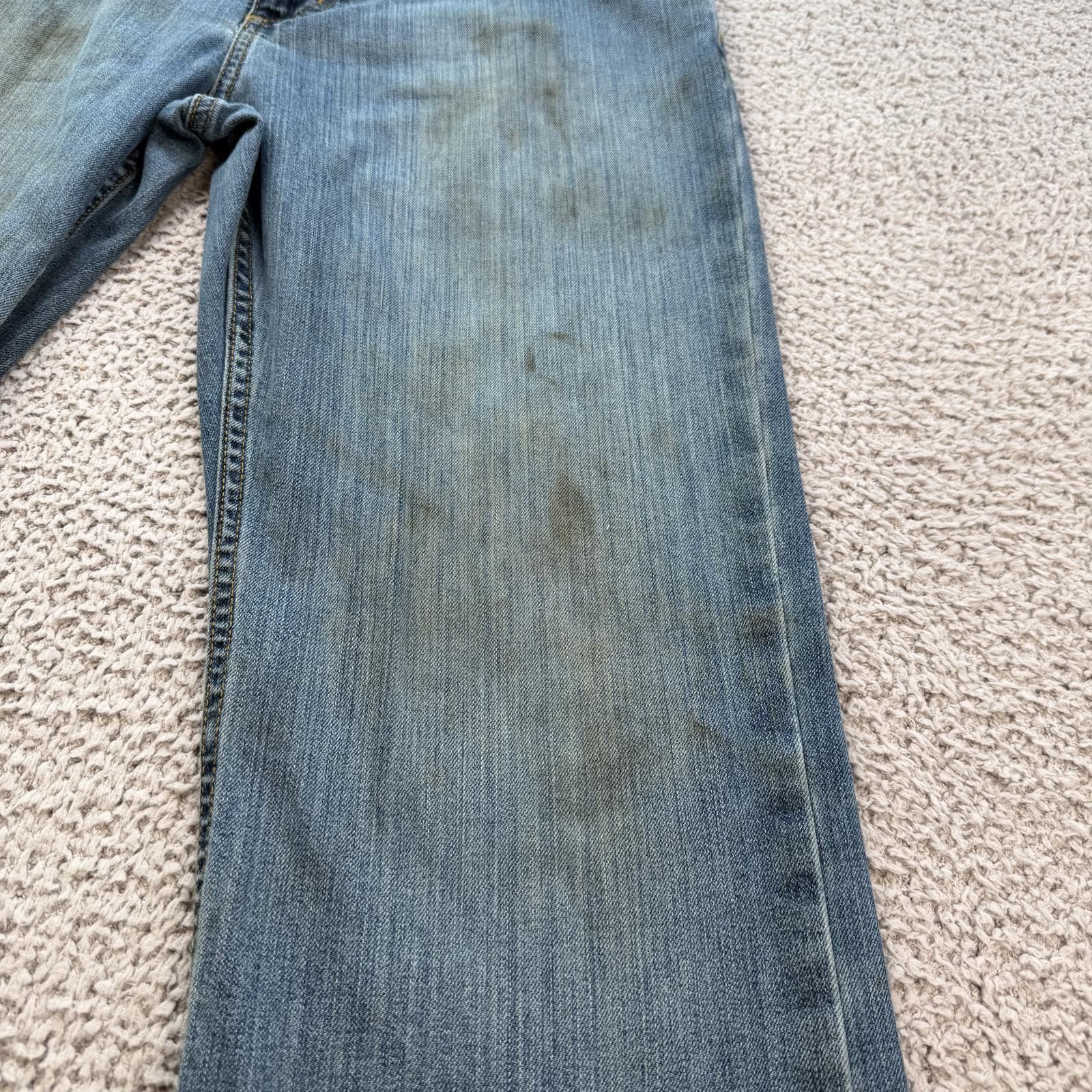 Carhartt Carhartt Men Relaxed Fit Jeans 32x30 Blue Denim Straight Leg Size US 32 / EU 48 - 8 Thumbnail