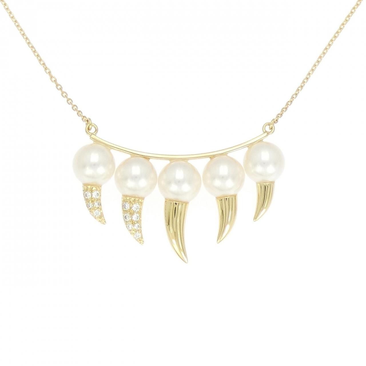 Other Tasaki Tasaki Danger Fang Au750 Necklace Precious Metal Necklace P-15641-18KYG DUTY FREE for USA Size ONE SIZE - 1 Thumbnail