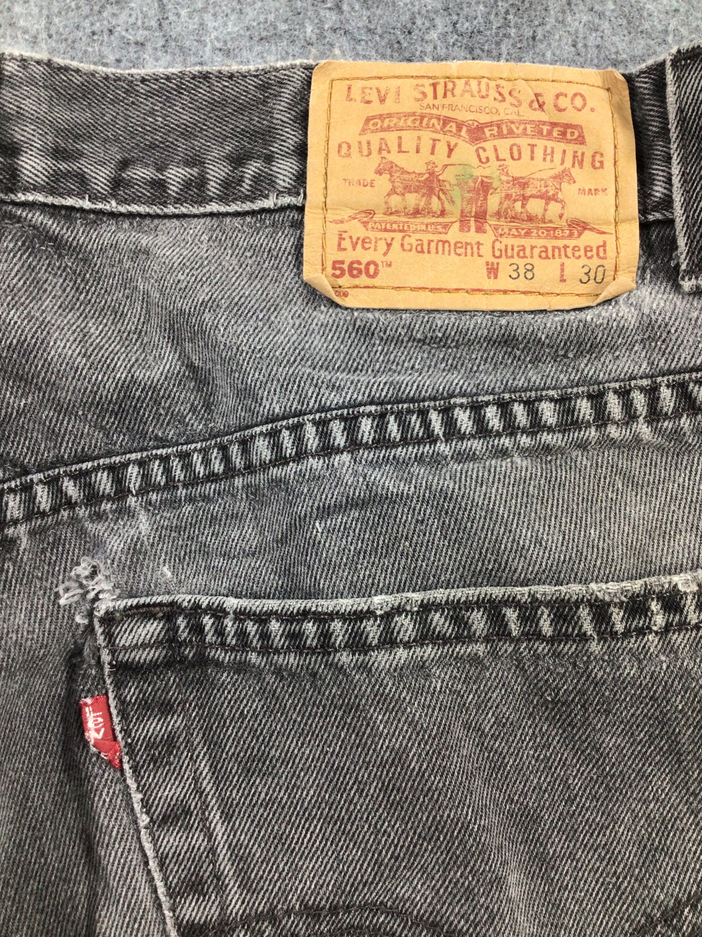 Levi's Vintage Levis 560 Jeans-J904 Size US 37 - 5 Thumbnail