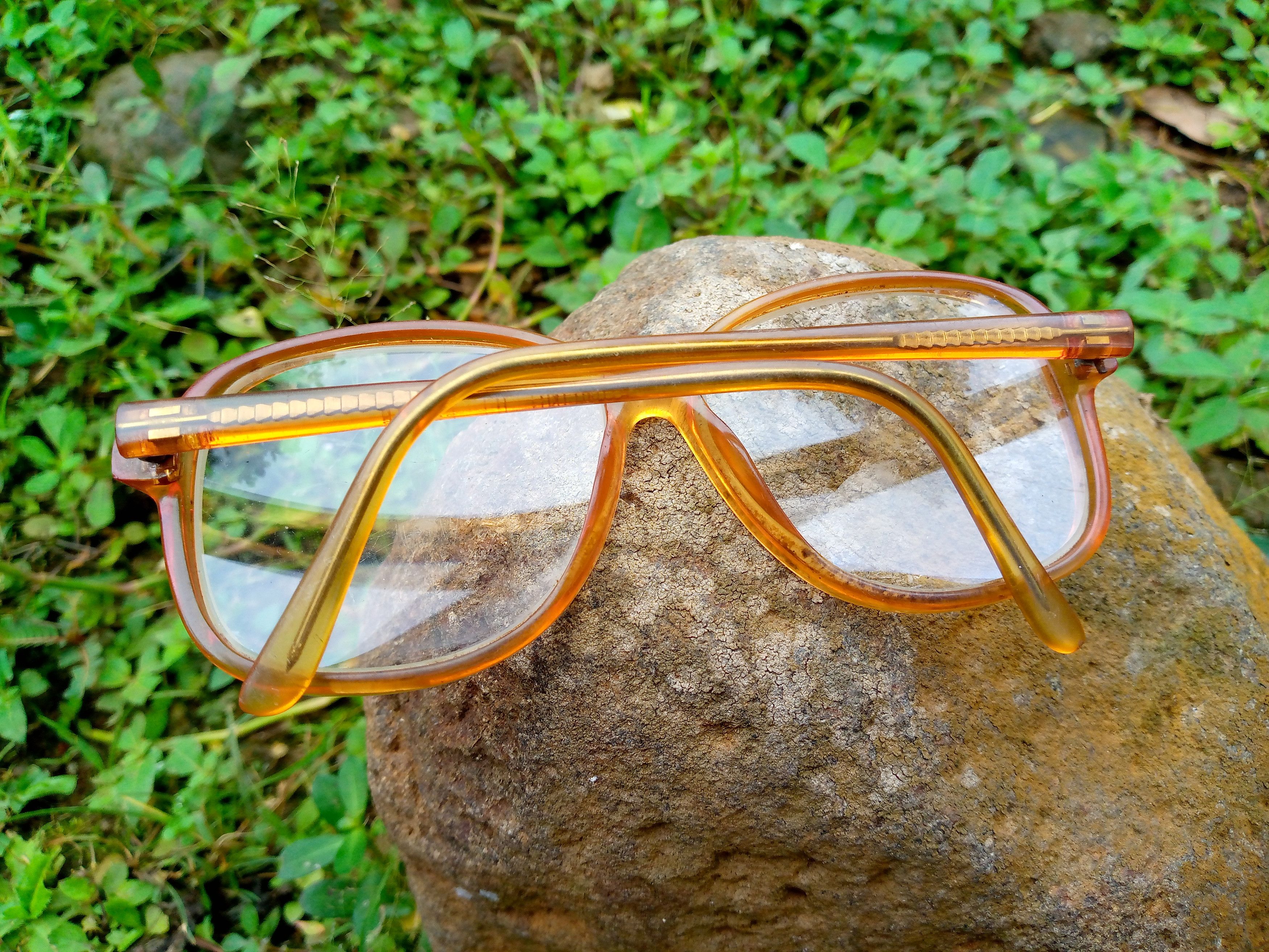 Vintage 70s Eyeglasses Bowling Size ONE SIZE - 2 Thumbnail