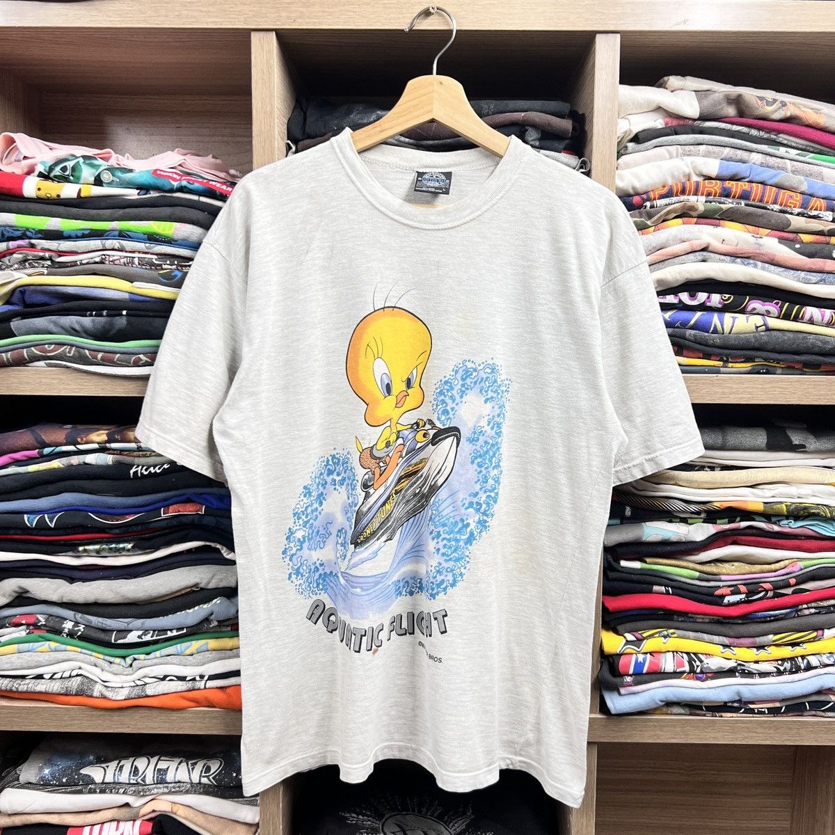 Vintage VTG TWEETY WARNER BROS SIZE LARGE Size US L / EU 52-54 / 3 - 1 Thumbnail